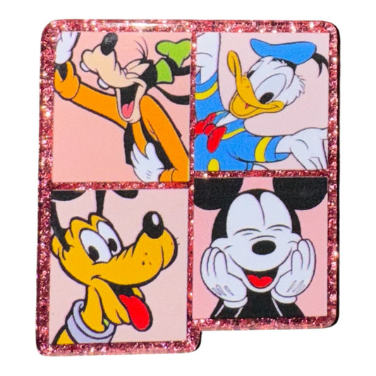 DS Mouse Family Acrylic Flatback