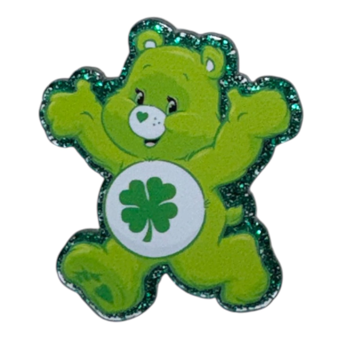 Good Luck Caring Bear Acrylic Flatback
