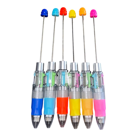Beadable Click Pens Multicolor