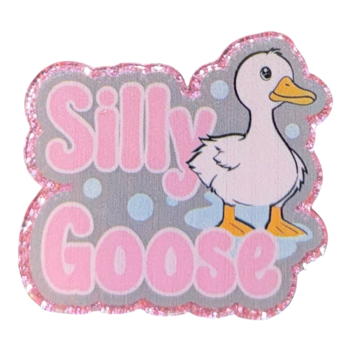 Silly Goose Acrylic Flatback