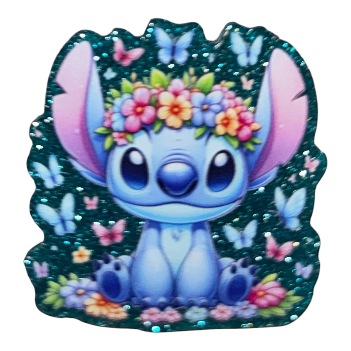 Blue Alien Acrylic Flatback