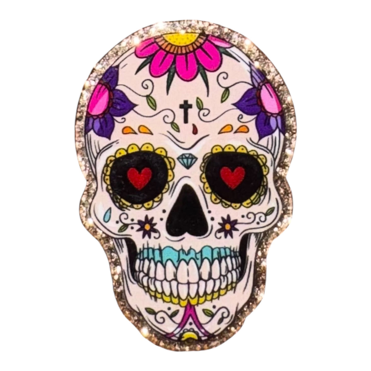 Sugar Skull Acrylic Flatback