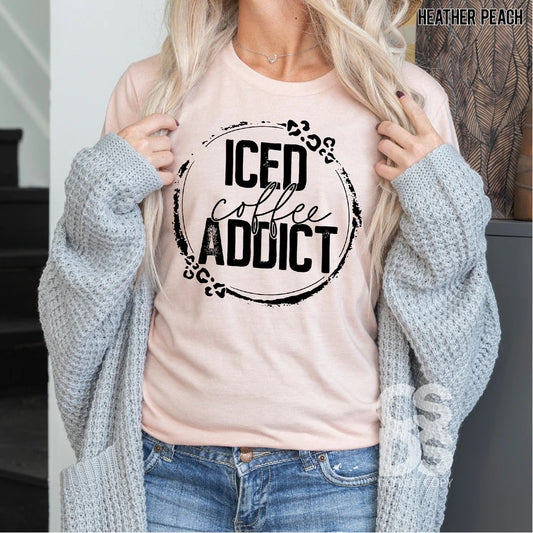 Iced Coffee Addict T-Shirt