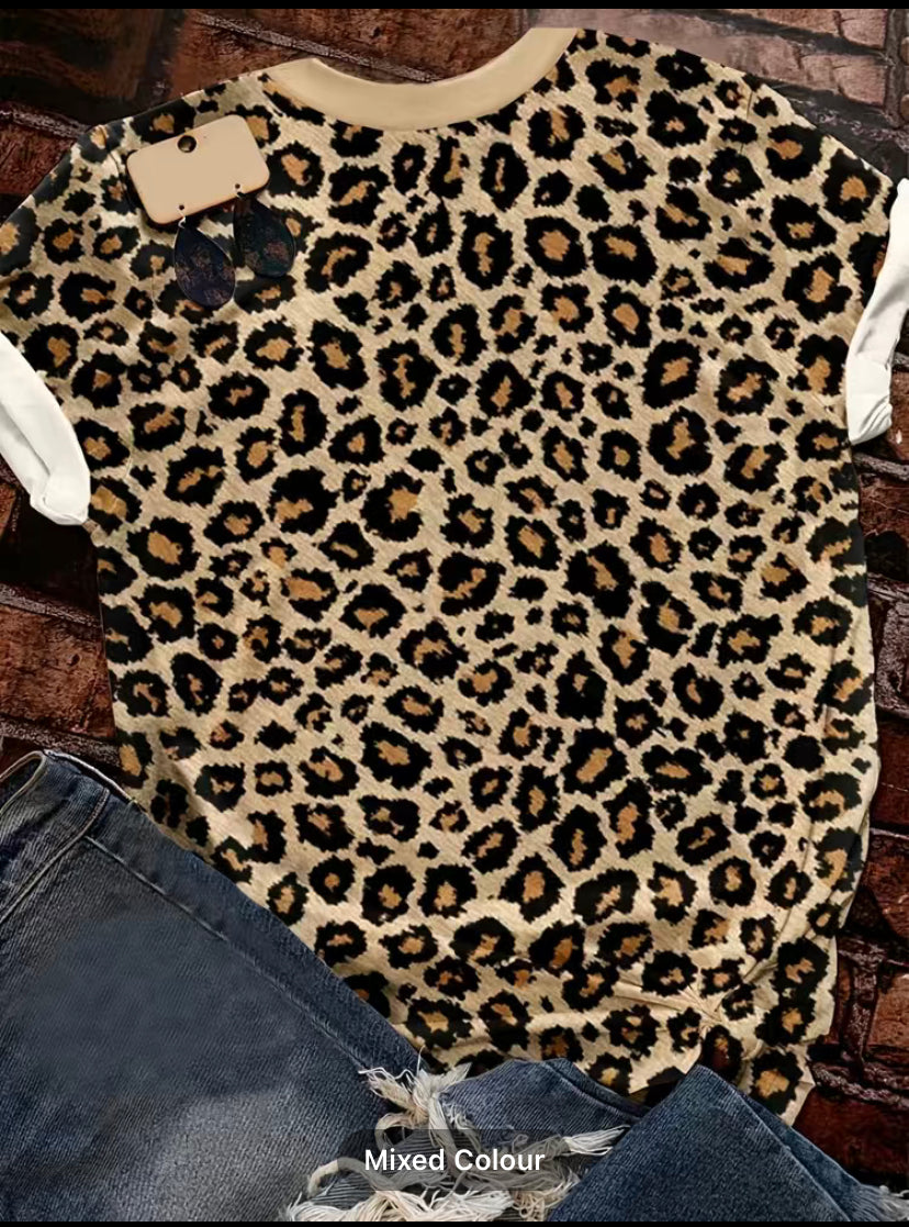 Leopard Print “Should’ve come with a warning T-Shirt