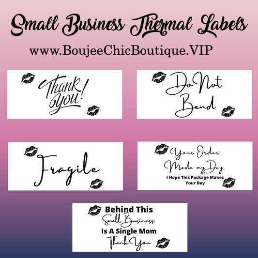 Small Business Thermal Labels